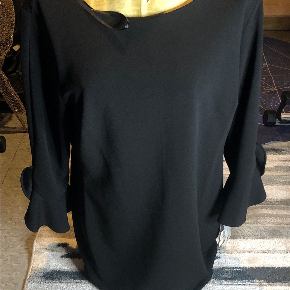 Karl Lagerfeld Black knee length dress